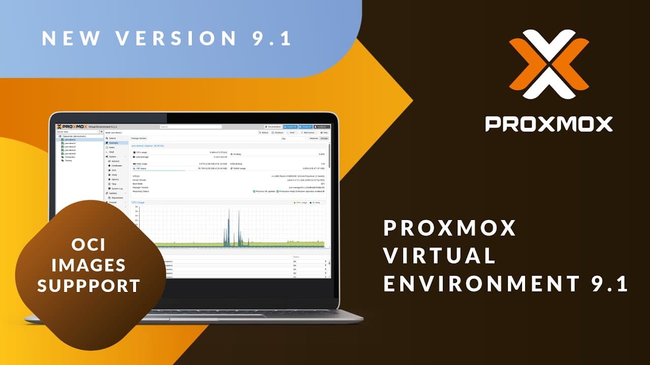Proxmox VE 9.1 Preview – Neue Funktionen der Open-Source Virtualisierungsplattform